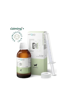Vetqom Köpek Calming +Yönetimi Kaygı Kontrolü 120 ML Vetqom Köpek Calming +Yönetimi Kaygı Kontrolü 120 ML
