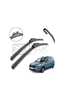 Dacia Dokker Ön Cam Silecek Süpürgesi Takımı 2012 - 2015 Model Arası Sağ Sol Takım Dacia Dokker Ön Cam Silecek Süpürgesi Takımı 2012 - 2015 Model Arası Sağ Sol Takım