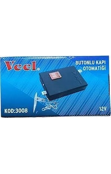 Veel Butonlu 12V Zincirli Kapı Otomatiği Veel Butonlu 12V Zincirli Kapı Otomatiği