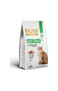 Nutri Feline Kuzulu Tahılsız Kısırlaştırılmış Yetişkin Kedi Maması 2 Kg Nutri Feline Kuzulu Tahılsız Kısırlaştırılmış Yetişkin Kedi Maması 2 Kg