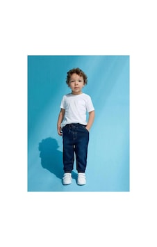 LC Waikiki Lcw Baby İndigo Erkek Bebek Jean Pantolon Mavi