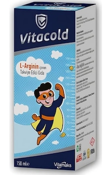 Vitamaks Vitacold L-arjinin 150 ML Vitamaks Vitacold L-arjinin 150 ML