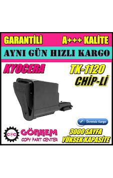 Kyocera Fs1125 / Fs1125Mfp Uyumlu Toner (Tk-1120) Kyocera Fs1125 / Fs1125Mfp Uyumlu Toner (Tk-1120)