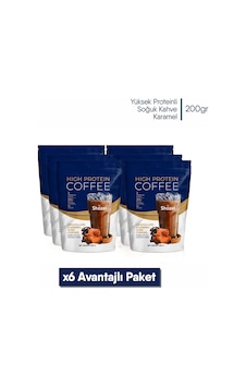 Shazel Yüksek Proteinli Soğuk Kahve Karamel Aromalı Doypack 200 Gr 6 Adet 200 G Shazel Yüksek Proteinli Soğuk Kahve Karamel Aromalı Doypack 200 Gr 6 Adet 200 G