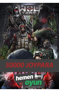 HemenOyun 50000 JoyPara JP - 21250 Wolfteam Nakit Wolf Team