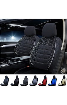 Peugeot 3008 Oto Koltuk Kilifi Gof Siyah-Beyaz Peugeot 3008 Oto Koltuk Kilifi Gof Siyah-Beyaz