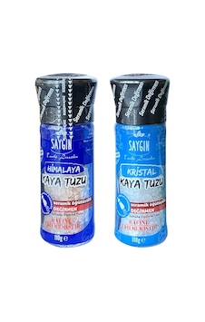 Saygın Himalaya ve Kaya Tuzu Öğütücülü 2 x 110 G Saygın Himalaya ve Kaya Tuzu Öğütücülü 2 x 110 G