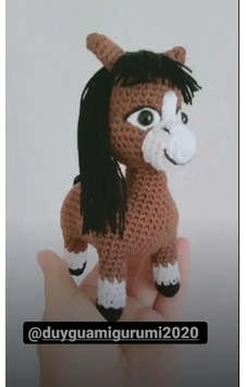 Amigurumi Doru atı Oyuncak at Amigurumi Doru atı Oyuncak at