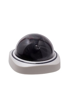 Powermaster Pm-1200 Kırmızı Ledli Maket Dome Kamera Beyaz Powermaster Pm-1200 Kırmızı Ledli Maket Dome Kamera Beyaz