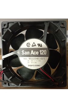 Sanyo Denki 9g1224e1021 120x120x38mm,24vdc