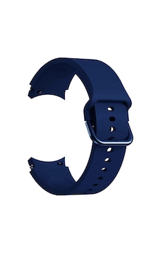 Forzacase Samsung Galaxy Uyumlu  Watch 6 Classic 47mm İle Silikon Kordon Kayış - Fc163 Lacivert