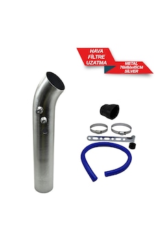 Hava Filtre Uzatma Metal Uzun 76 Mm X45 Cm Silver Gri 4686334 Hava Filtre Uzatma Metal Uzun 76 Mm X45 Cm Silver Gri 4686334