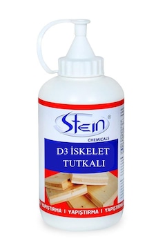 Stein D3 Şeffaf Süper Güçlü Ahşap Ve İskelet Tutkalı 550gr. Stein D3 Şeffaf Süper Güçlü Ahşap Ve İskelet Tutkalı 550gr.