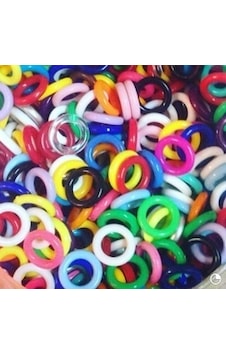 Akderepet Güvercin Simit Boncuk Çok Renkli 50 Adet Akderepet Güvercin Simit Boncuk Çok Renkli 50 Adet