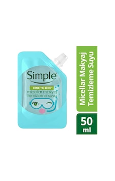 Simple Kind To Skin Micellar Makyaj Temizleme Suyu 50 ML Simple Kind To Skin Micellar Makyaj Temizleme Suyu 50 ML