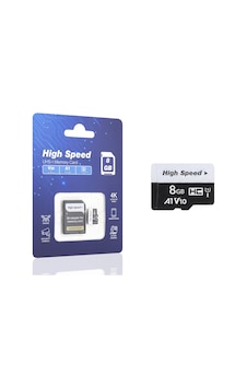 8 Gb Microsdhc Hafıza Kartı U1 V10 A1 Class 10 Adaptörlü Hs8gb 8 Gb Microsdhc Hafıza Kartı U1 V10 A1 Class 10 Adaptörlü Hs8gb