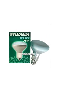 Sylvania 75 Watt E27 Grolüx Ampul Güneş Işığı Bitki Ampulü Sylvania 75 Watt E27 Grolüx Ampul Güneş Işığı Bitki Ampulü