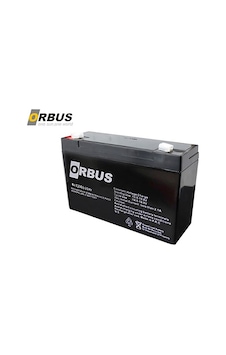 Orbus 6v 12ah Kuru Bakımsız Akü Oyuncak Araba Aküsü Orb 6-12