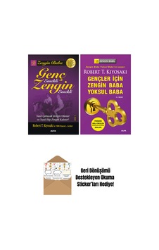 Genç Emekli Zengin Emekli + Gençler İçin Zengin Baba Yoksul Baba 2 Kitap + Okuma Sticker'ları Genç Emekli Zengin Emekli + Gençler İçin Zengin Baba Yoksul Baba 2 Kitap + Okuma Sticker'ları