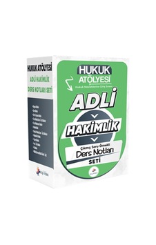 Dizgi Kitap 2026 Hukuk Atölyesi Adli Hakimlik Çıkmış Soru Örnekli Ders Notları Seti Dizgi Kitap 2026 Hukuk Atölyesi Adli Hakimlik Çıkmış Soru Örnekli Ders Notları Seti