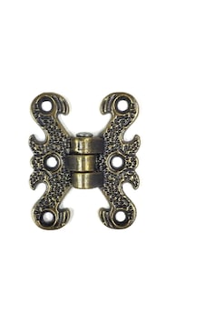 Kelebek Menteşe Antik Sarı 100 Adet 40x32 Mm 1 Adet