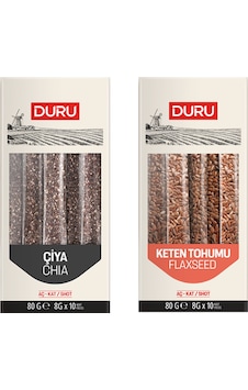 Duru Keten Tohumu Ve Duru Çiya Chia Tohumu Aç-kat