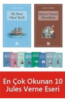 En Çok Okunan 10 Jules Verne Eseri Seti