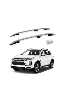 Turtle Mitsubishi Outlander Sport Mk3 2010-2022 Tavan Çıtası Crown Gri