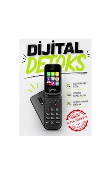 Yerli Üretim Kapaklı Kamerasız Tuşlu Detoks Cep Telefonu Öğrenci Yaşlı Btk 7 Gün Şarj 2 Yıl Yerli Üretim Kapaklı Kamerasız Tuşlu Detoks Cep Telefonu Öğrenci Yaşlı Btk 7 Gün Şarj 2 Yıl
