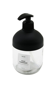 Qlux C-00550 Clary Cam Sıvı Sabunluk 425 Ml - Siyah Plastik Kapak Ve Pompa- 12'li Paket Diğer Qlux C-00550 Clary Cam Sıvı Sabunluk 425 Ml - Siyah Plastik Kapak Ve Pompa- 12'li Paket Diğer