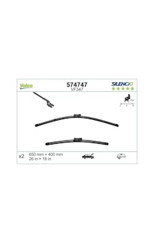 Citroen C3 On Silecek Seti 2016-2024 Valeo 574747 Citroen C3 On Silecek Seti 2016-2024 Valeo 574747