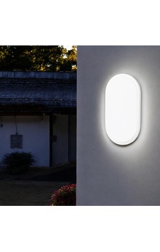 Aydos 20w Oval Beyaz Led Nemliyer Armatür Ip65 Su Geçirmez Tavan/duvar Lambası, 6500k Beyaz Işık, 2000 Lümen, 27x16.7 Cm, İç Ve Dış Mekan Kullanıma Uygun, Banyo Balkon Bahçe Aydınlatması Sku: Zeus8 2 Adet. Aydos 20w Oval Beyaz Led Nemliyer Armatür Ip65 Su Geçirmez Tavan/duvar Lambası, 6500k Beyaz Işık, 2000 Lümen, 27x16.7 Cm, İç Ve Dış Mekan Kullanıma Uygun, Banyo Balkon Bahçe Aydınlatması Sku: Zeus8 2 Adet.