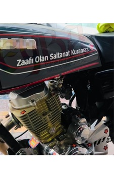 Zaafı Olan Saltanat Kuramaz. Motorsiklet Yazı Sticker Araç Arkası Zaafı Olan Saltanat Kuramaz. Motorsiklet Yazı Sticker Araç Arkası