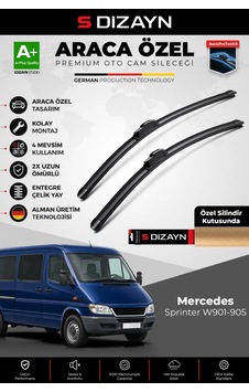 S-dizayn Mercedes-benz Sprinter W901-w905 Ön Cam Silecek Seti 1995-2006 Premium Araca Özel 60-53 Cm