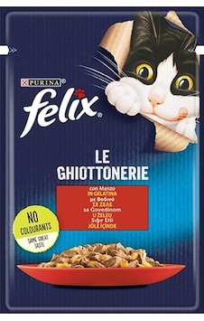 Purina Felix Sığır Etli Pouch Yetişkin Kedi Maması 12 x 85 G Purina Felix Sığır Etli Pouch Yetişkin Kedi Maması 12 x 85 G