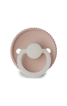 FRIGG Rope Silikon Emzik - Karanlıkta Parlayan Blush Night 0-6 ay Mavi FRIGG Rope Silikon Emzik - Karanlıkta Parlayan Blush Night 0-6 ay Mavi