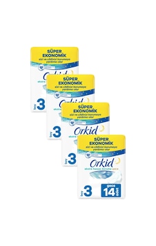 Orkid Extra Hassas Dörtlü Gece 14'Lü X 4 Adet Orkid Extra Hassas Dörtlü Gece 14'Lü X 4 Adet