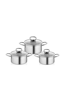 By Kardelen 6 Parça Mini Tencere Seti - İnox - Byg1000 Inox