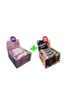 Crunchy Mıdı Fıstıkezmeli+ Tatlı-ekşi Pre-probiyotik Mıdı Çilekli Proteinbar 32 Adet Crunchy Mıdı Fıstıkezmeli+ Tatlı-ekşi Pre-probiyotik Mıdı Çilekli Proteinbar 32 Adet