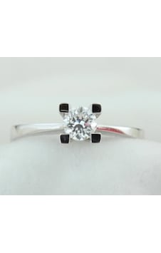 0.15 Karat F-G Colour Sı Berraklık Klasik Pırlanta Tektaş-2-3