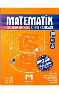 Mozaik Yayınları 5.Sınıf Matematik Soru Bankası Mozaik Yayınları 5.Sınıf Matematik Soru Bankası