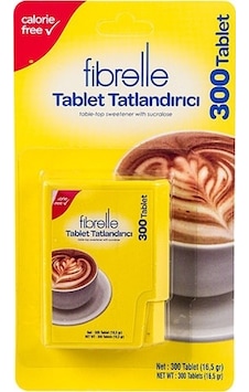 Fibrelle Suc.Tablet Tatlandirici 300 Ad