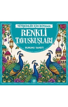 Renkli Tavuskuşlar / Yetişkinler İçin Boyama Renkli Tavuskuşlar / Yetişkinler İçin Boyama
