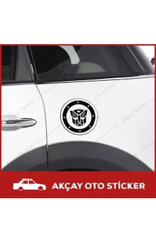 Transformers Benzin Kapağı Sticker Transformers Oto Sticker Transformers Benzin Kapağı Sticker Transformers Oto Sticker