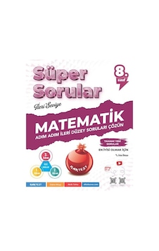 Nartest Yayınları 8. Sınıf Matematik Süper Sorular İleri Seviye Nartest Yayınları 8. Sınıf Matematik Süper Sorular İleri Seviye