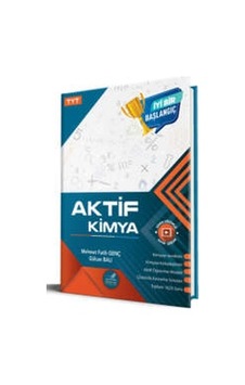Aktif Öğrenme Yayınları 2025 Tyt Aktif Kimya 0'dan Başlayanlara