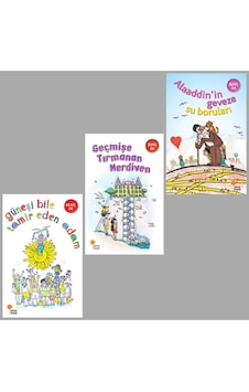 Güneşi Bile Tamir Eden Adam - Geçmişe Tırmanan Merdiven - Alaaddin İn Geveze Su Boruları, 3 Kitap Güneşi Bile Tamir Eden Adam - Geçmişe Tırmanan Merdiven - Alaaddin İn Geveze Su Boruları, 3 Kitap