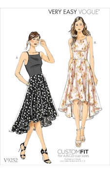 Patterns Kesim Örneği Elbise, Çok Renkli, Beden 6 14