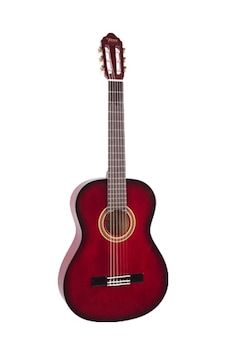 Valencia Vc104trds Klasik Gitar 4/4 Kırmızı Sunburst Sap Çelik Valencia Vc104trds Klasik Gitar 4/4 Kırmızı Sunburst Sap Çelik