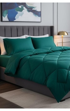 Satin Pollysaten Comforter Çift Kişilik Yorgan Seti Petrol Petrol Yeşili Satin Pollysaten Comforter Çift Kişilik Yorgan Seti Petrol Petrol Yeşili